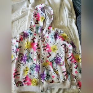 Girls zip up hoodie